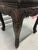 Wood Late 19th Early / 20th Century Mahogany Stool With Ornately Carved Cabriole Legs, and Apron Consistent With Victorian or French Provincial Styling. For Sale - Image 7 of 7