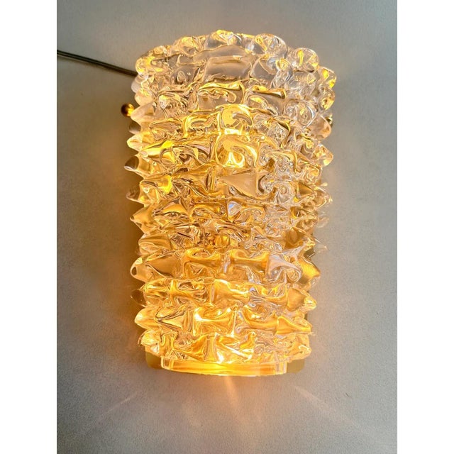 Italian Murano Glass Wall Sconces by Simoeng, Set of 2 For Sale - Image 7 of 17