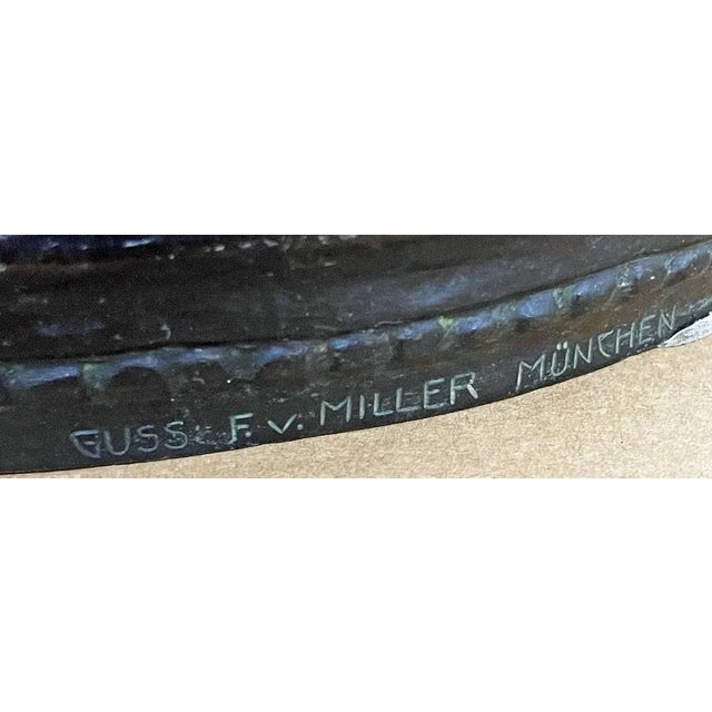 Hubert Netzer (German, 1865-1939) Nude Triton Bronze For Sale In Philadelphia - Image 6 of 6