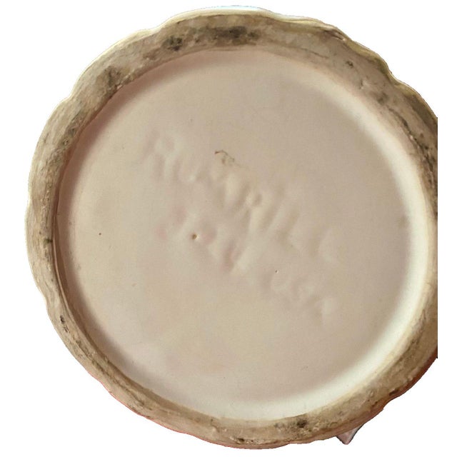 Vintage Rococo Revival Ceramic Vase Scroll Handles Bulbous Midsection 14"H FEATURES * Rococo Revival style * Estimated...