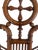 Wood C. 1900 Victorian Oak Stick and Ball Ornate Easel Stand For Sale - Image 7 of 12
