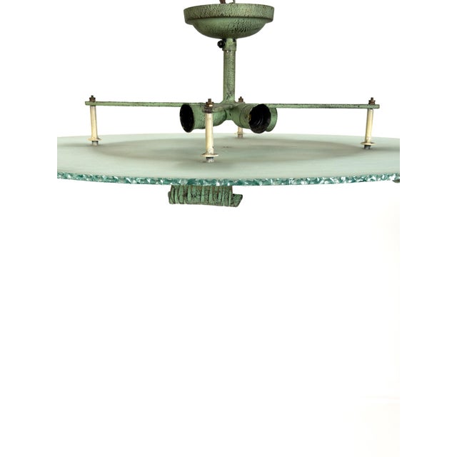 Metal Model 401 1252 Ceiling Lamp from Bjerkås Armatur, 1943 For Sale - Image 7 of 11