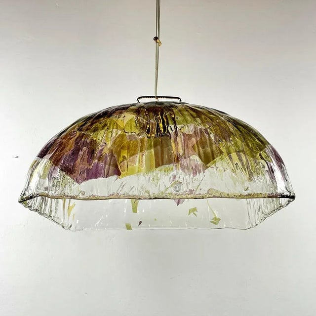 Large Vintage Murano Pendant Lamp from La Murrina, 1990s For Sale - Image 10 of 13