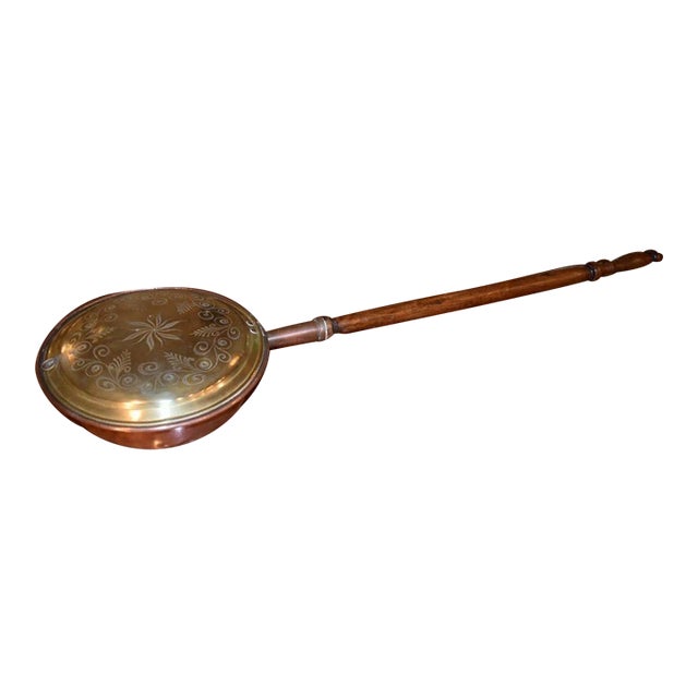 18th or Early 19th Century Bed Warming Pan For Sale