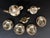 Italian Hand-Painted Ceramic Tea Service, 1930s, Set of 7 For Sale - Image 10 of 16