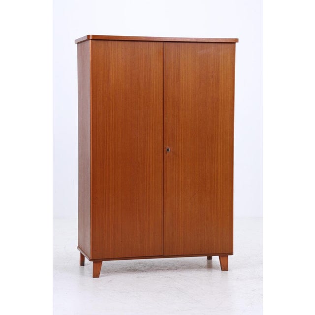 Vintage Danish Teak Wardrobe, 1960s For Sale - Image 3 of 12
