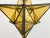 1960s Gold Glass Star Light For Sale - Image 17 of 18
