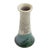 Japanese Modern White Green Raku Ceramic Stelo Flow Candle Holders by Laab Milano, Set of 2 For Sale - Image 4 of 13