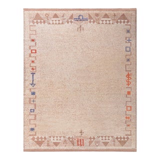 Doris Leslie Blau Mid-20th Century Swedish Pile Rug For Sale