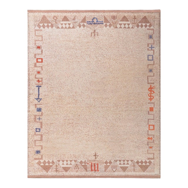 Doris Leslie Blau Mid-20th Century Swedish Pile Rug For Sale