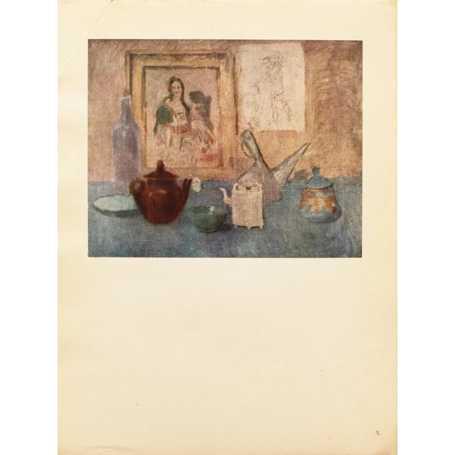 1948 After Pablo Picasso, "Still Life on the Board" First Edition Period Offset Lithograph For Sale - Image 9 of 10