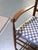 Vintage Asher Benjamin Tiger Maple Extension Dining Table Set For Sale - Image 10 of 11