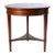 Round Stickley Table With Brass Inlay For Sale