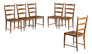 Dining Chairs attributed to Paolo Buffa, 1950s, Set of 6
