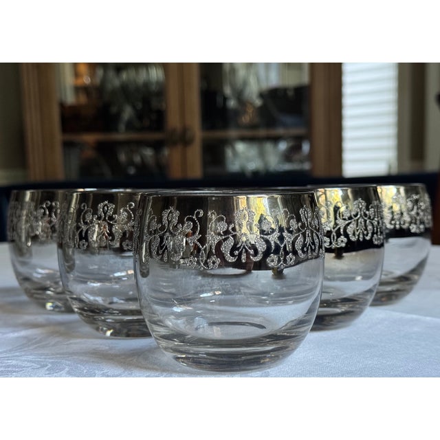 From the imagination of the inimitable Dorothy Thorpe, here is a set of six vintage "Roly Poly" glasses. This timeless,...