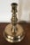 Baroque Large 18th Century Continental Baroque Brass Candlestick For Sale - Image 3 of 10