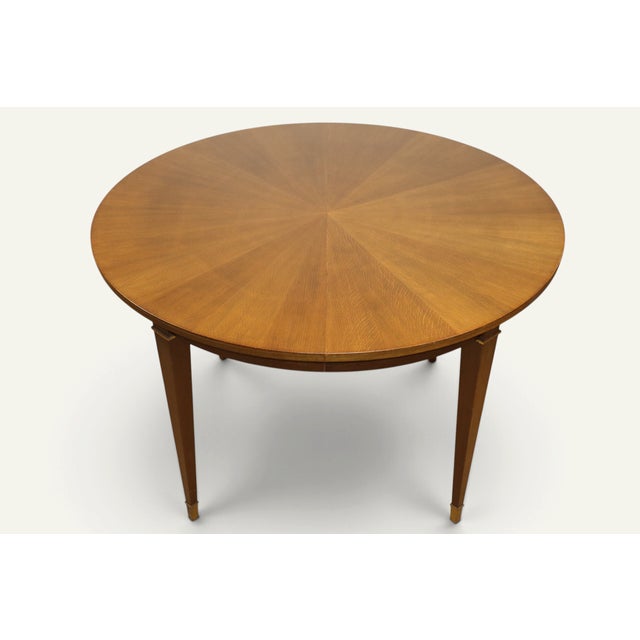 Art Deco Neo-Classical Style Mahogany Dining Table, 1940 For Sale - Image 10 of 16