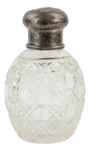 Vintage Art Nouveau Perfume Bottle, 1910s