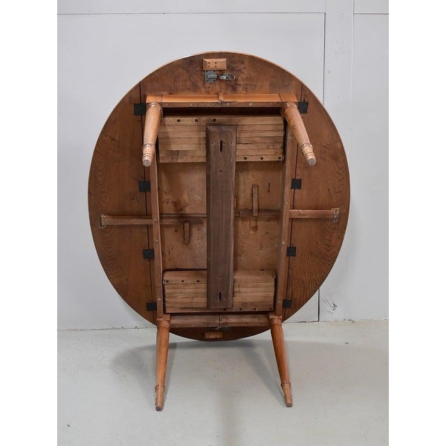 Large Louis XVI Oval Table, 1800s For Sale - Image 10 of 18
