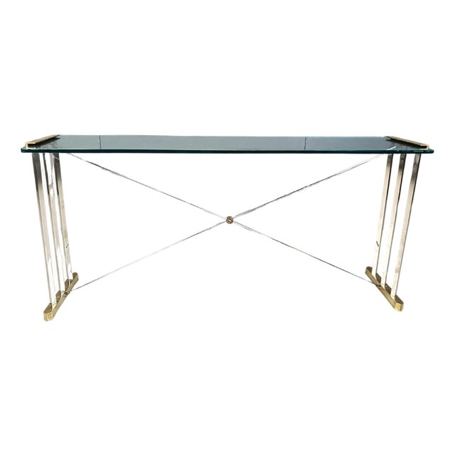 Console Table by Peter Ghyczy, 1970s For Sale