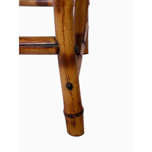 Chinoiserie Bamboo Bench For Sale - Image 10 of 13