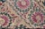 Antique Uzbekistan Suzani Textile With Medallion and Floral Vine Embroidery For Sale - Image 17 of 17