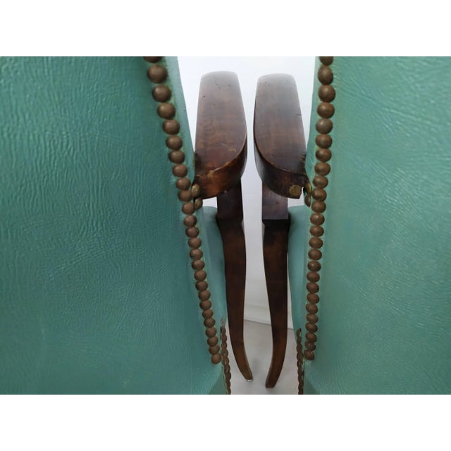 Art Deco Bridge Armchairs, Set of 5 For Sale - Image 15 of 18