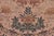 Floral 1990's Pak-Persian Tan/Green Wool Round Rug- 8'2'' X 8'2'' For Sale - Image 4 of 9