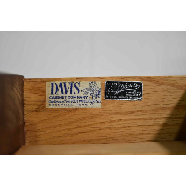Mid Century Georgian Chippendale Highboy by Davis Furniture of Nashville For Sale - Image 13 of 14