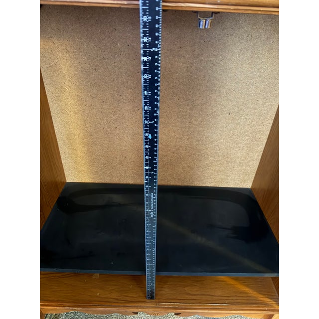 French Country Vintage Ethan Allen Media Cabinent For Sale - Image 3 of 6