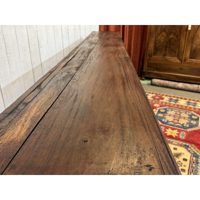 Wood Six-Door Sideboard in Indian Mahogany, 1950s For Sale - Image 7 of 18