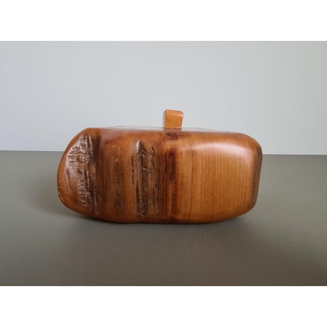 Vintage French Wooden Box in style of Alexandre Noll, 1950 For Sale - Image 15 of 17