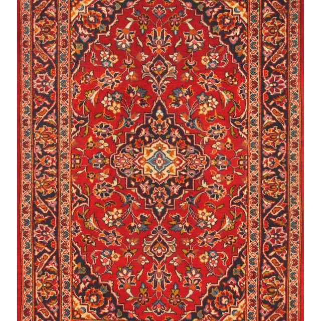 Hand-knotted oriental rug | Type: rug Kashan | Knot density: approx. 120.000 knots/m² | Material: 100% wool (pile) and...