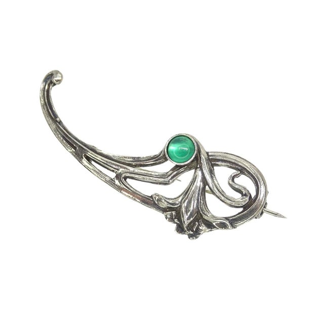 Art Nouveau Style Brooche from De'Medici Bijoux For Sale - Image 13 of 13