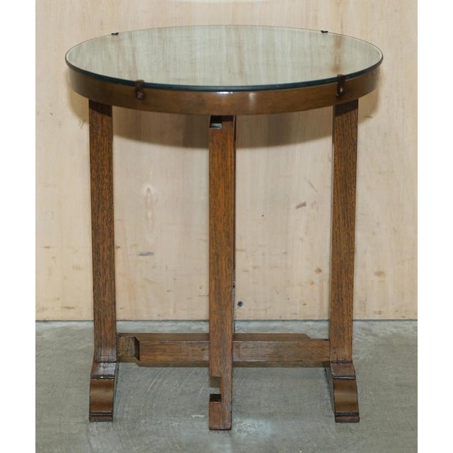 Chinese Export Chinoiserie Side Tables, 1940, Set of 2 For Sale - Image 3 of 18