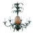 Pineapple Tole Chandelier For Sale
