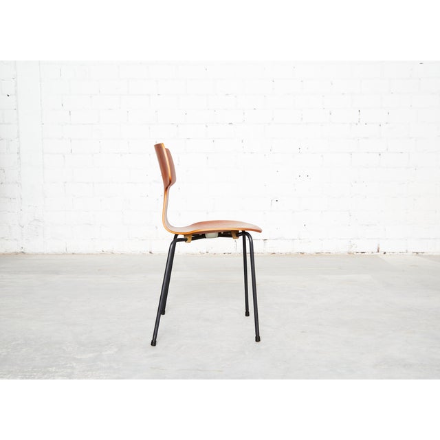 Mid-Century Modern Model 3103 Hammer Chairs by Arne Jacobsen for Fritz Hansen, 1964, Set of 4 For Sale - Image 3 of 18