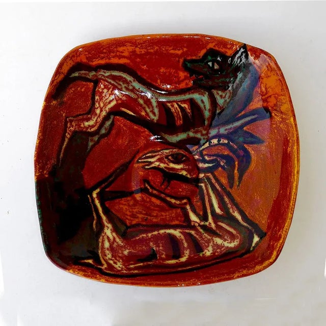 Ceramic Centerpiece by Antonio Lani for Molaroni M.G., 1960s For Sale - Image 7 of 7