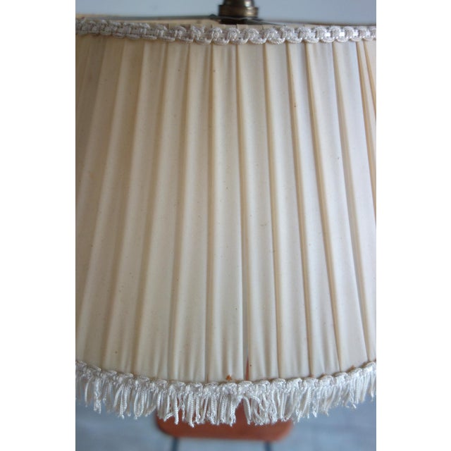Tripod Metal Floor Lamp with Shelf, France, 1950s For Sale - Image 9 of 14