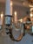 12 Light Silver Chandelier For Sale - Image 4 of 5
