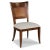 Transitional Modern Saber Leg Side Chair For Sale - Image 3 of 3