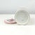 Pink 1970s Italian Grey and Pink Striped Ceramic Canister Containers For Sale - Image 8 of 13