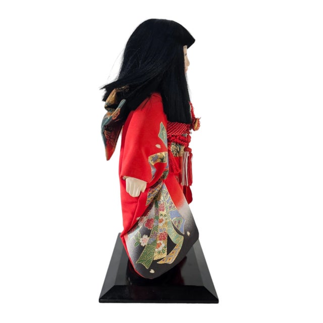 Japanese Japanese Ichimatsu Ningyo Kimono Doll For Sale - Image 3 of 10