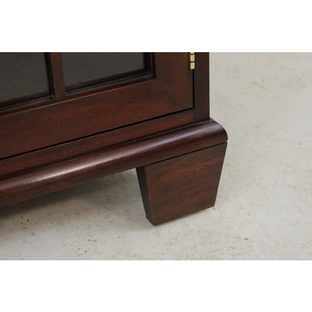 Henkel Harris Mahogany Asian Style Media Cabinet For Sale - Image 10 of 13