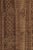 1950s Vintage Tuareg Mat, Camel Beige-Brown With Tribal Geometric Motifs - Rug & Kilim For Sale - Image 5 of 9
