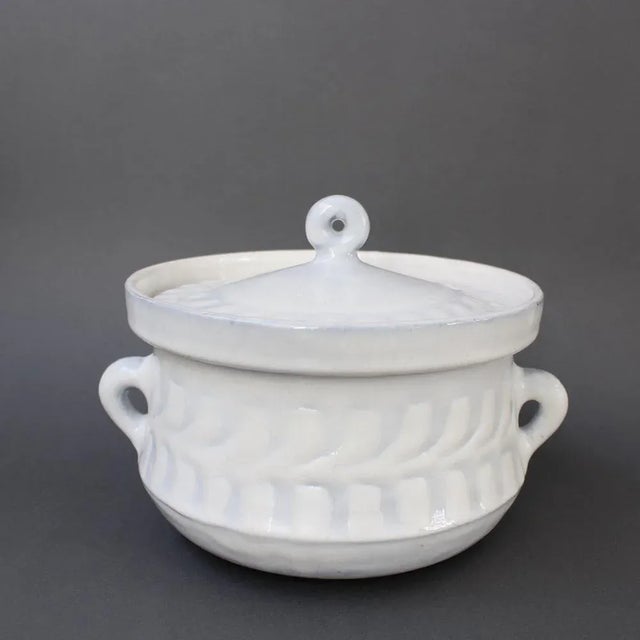 Vintage French Ceramic Tureen by Roger Capron, 1960s For Sale - Image 12 of 12