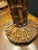 Vintage Natural Bamboo Column Table Lamps With Burlap Shades - a Pair For Sale - Image 4 of 7
