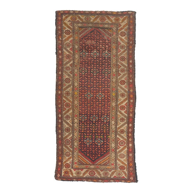 Late 19th Century Caucasian Kazak Rug, 03'07 X 07'01 For Sale