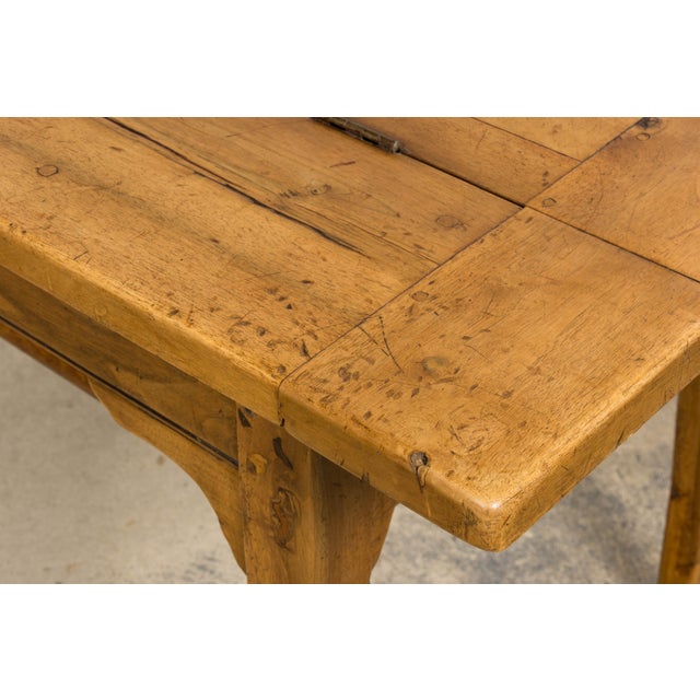 Early 19th Century French Provincial Fruitwood Petrin Dough Table For Sale - Image 17 of 18