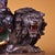 Bronze Late 19th Century Polychrome Bronze Taiyi Zhenren Statue on Lion, 4.3kg For Sale - Image 8 of 9